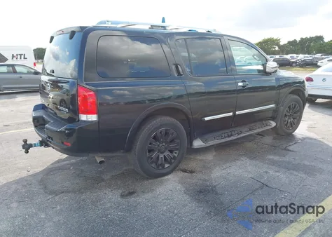 2015 Nissan Armada Platinum из США, поврежденный, VIN 5N1BA0NE5FN613393